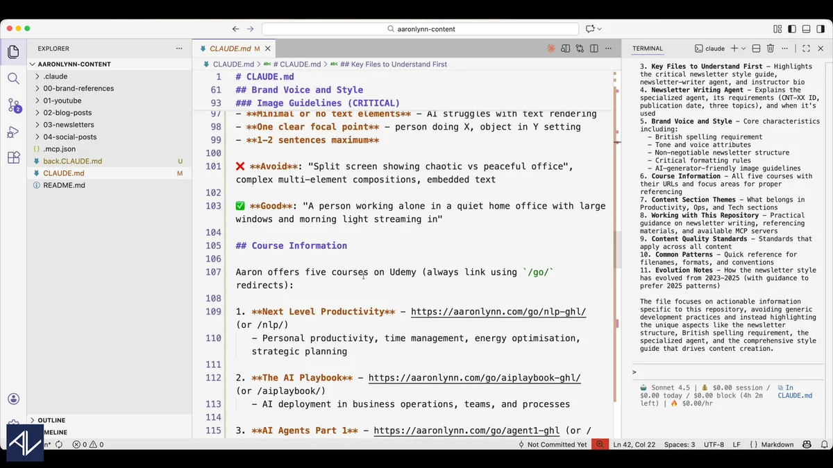 Claude Code data analysis — CSV topic frequency analysis and Markdown summary from 87 newsletter files