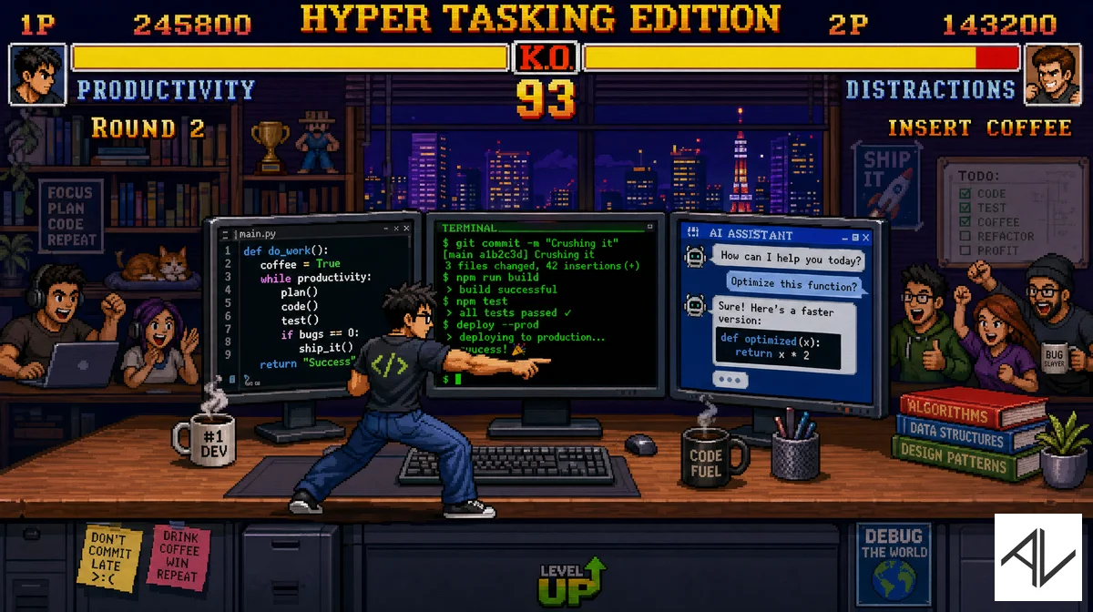 Hypertasking: Productive Multitasking in the Age of AI
