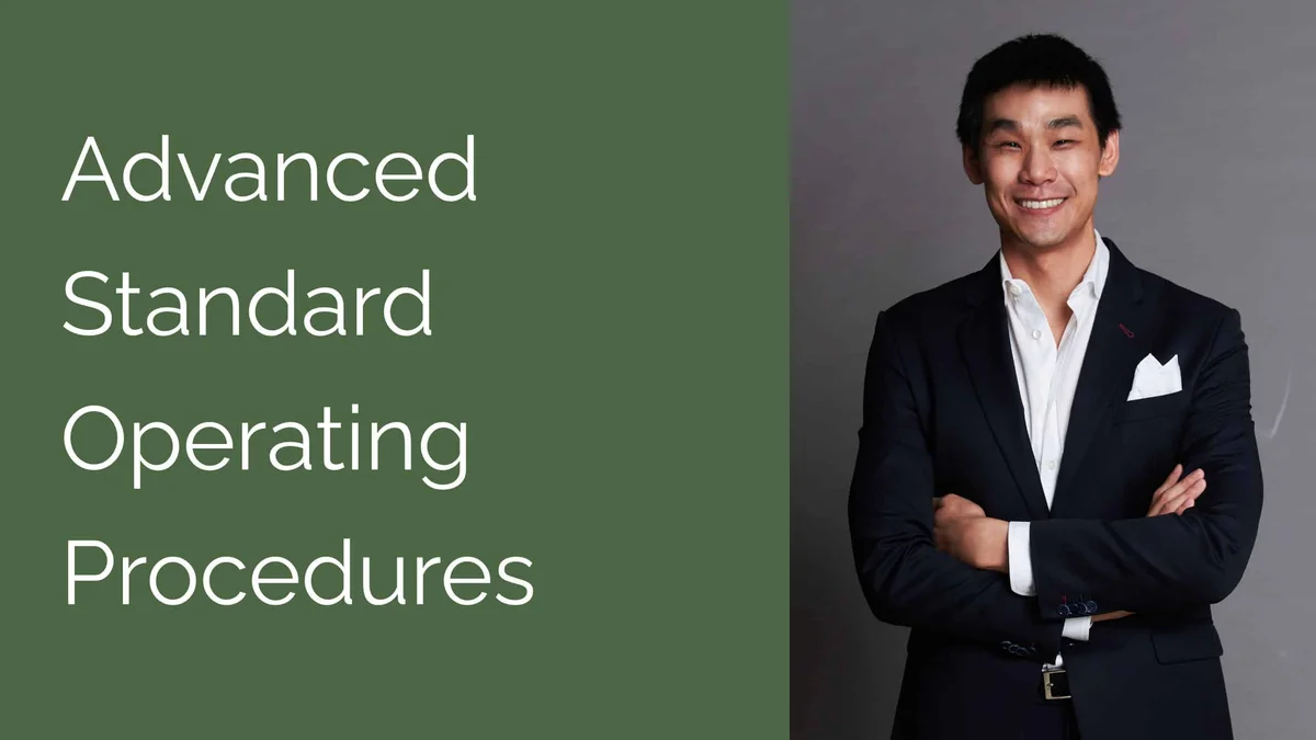 Advanced Standard Operating Procedures (SOPs) [VIDEO]