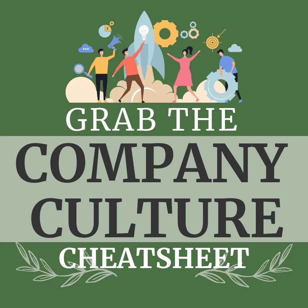 Company Culture Cheatsheet